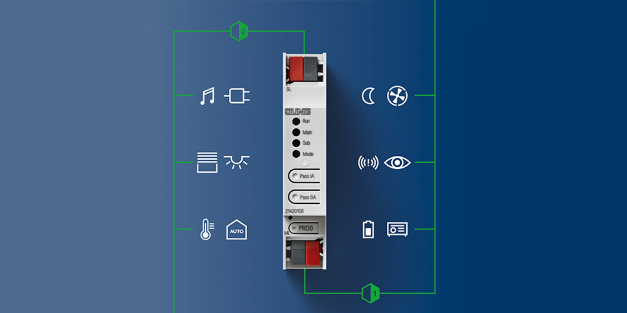 KNX Bereichs- und Linienkoppler bei Frank Elektrotechnik GmbH in Buchen